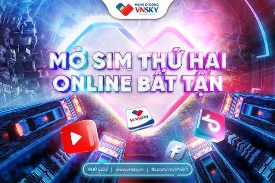 VNSKY mobile network launched nationwide photo 1