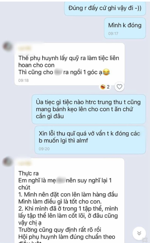  Phòng giáo dục lên tiếng vụ phụ huynh không đóng quỹ lớp, bị 'dọa' phải chuyển trườngchocon - Ảnh 2.