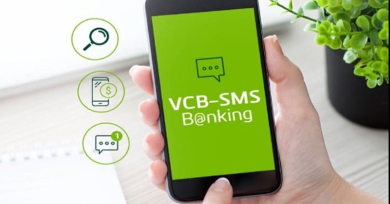 Vietcombank está a punto de cobrar una tarifa de 'chat' de 700 VND/SMS por fluctuaciones de saldo