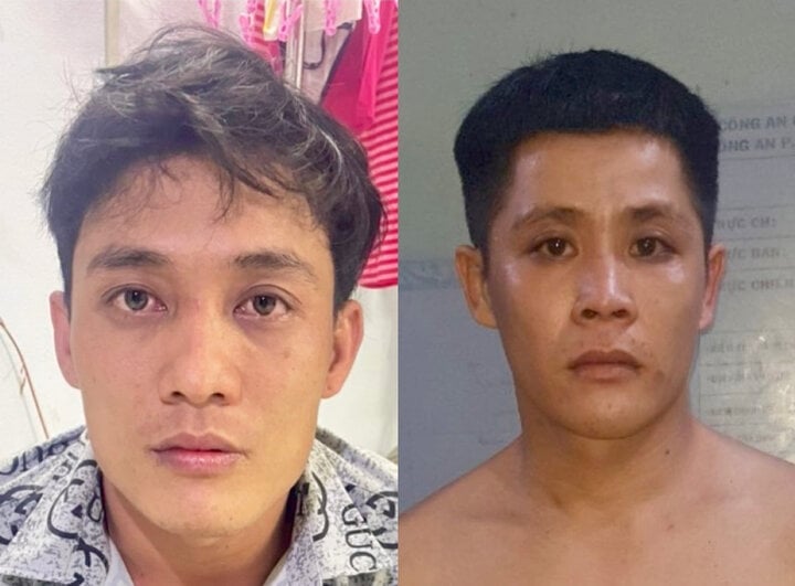 Cao Van Thong (links) und Tran Anh Tuan. (Foto: Zur Verfügung gestellt von der Polizei)