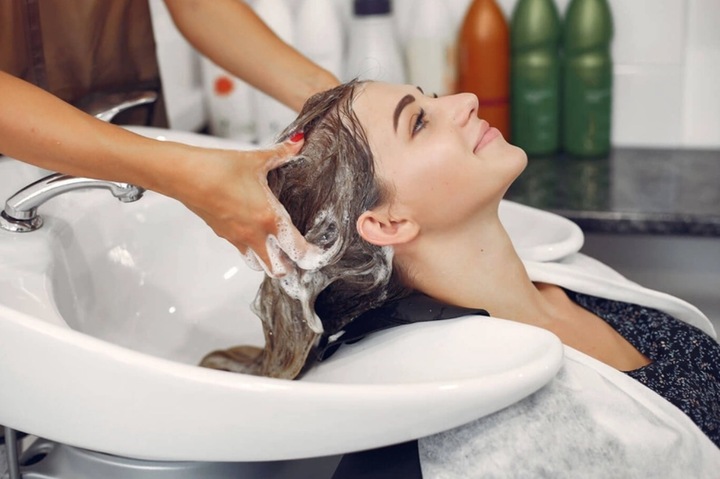 Keep your scalp clean to promote natural hair growth.