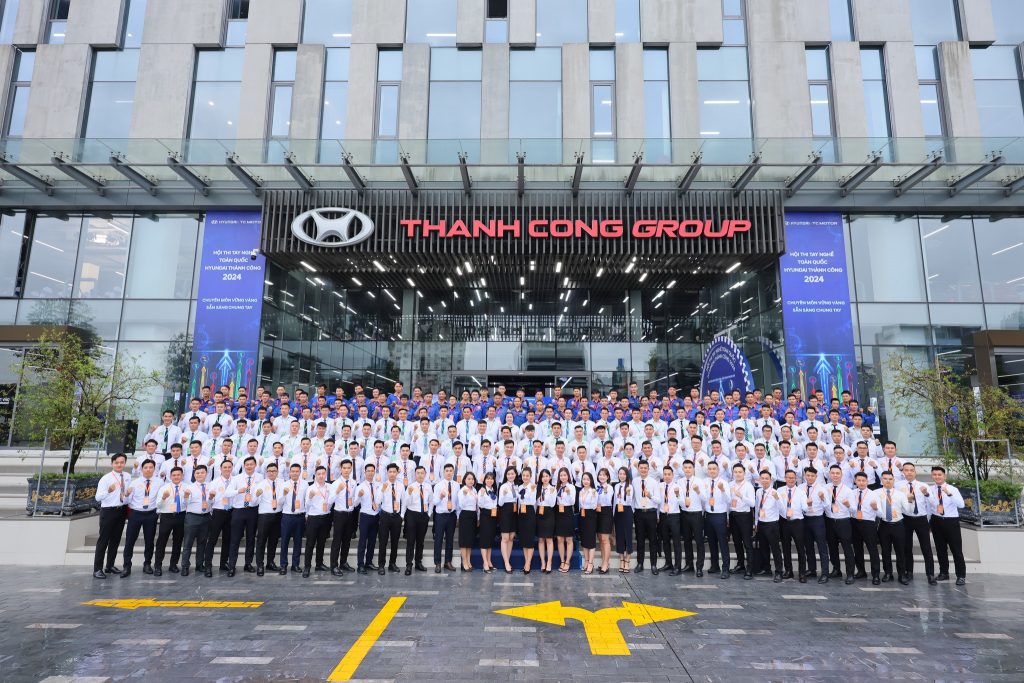 Hyundai Thanh Cong Vietnam hat den Nationalen Berufswettbewerb 2024 erfolgreich organisiert