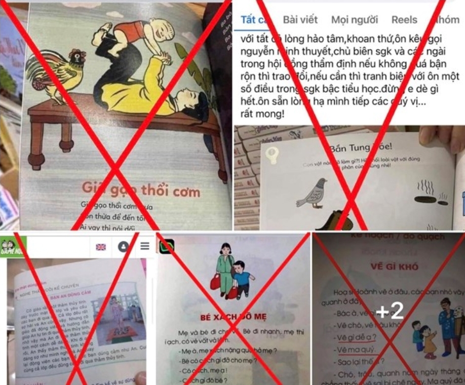 can cham dut nhung thong tin sai lech ve sach giao khoa hinh 1