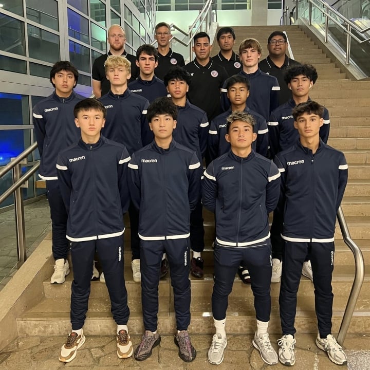 The U23 Guam squad brought to Vietnam is very young and lacks international experience. (Photo: GFA)