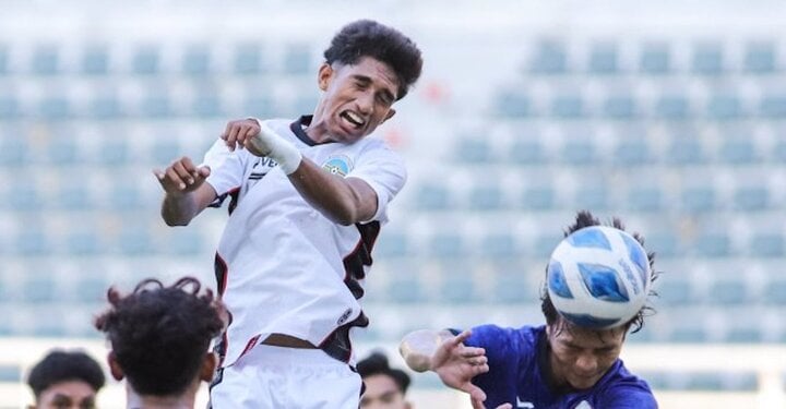 Luis Figo (white shirt) attends AFF Cup 2024 with Timor Leste.