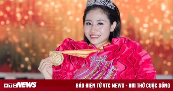 La modelo infantil Minh Anh ganó el primer premio en un concurso internacional de moda