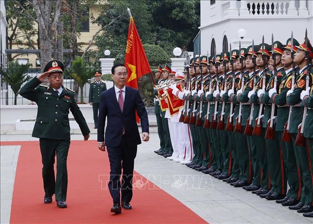 Chủ tịch nước Võ Văn Thưởng kiểm tra công tác sẵn sàng chiến đấu của Bộ đội Đặc công - 1