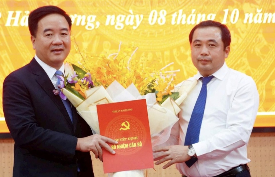 Ông Nguyễn Văn Kiên giữ chức Chủ tịch TP Hải Dương nhiệm kỳ 2021 - 2026.