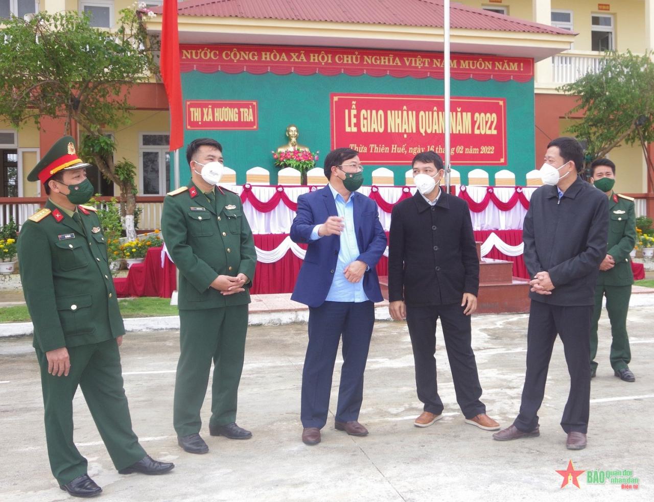 Thua Thien Hue Provincial Military Command inspects preparations for military handover