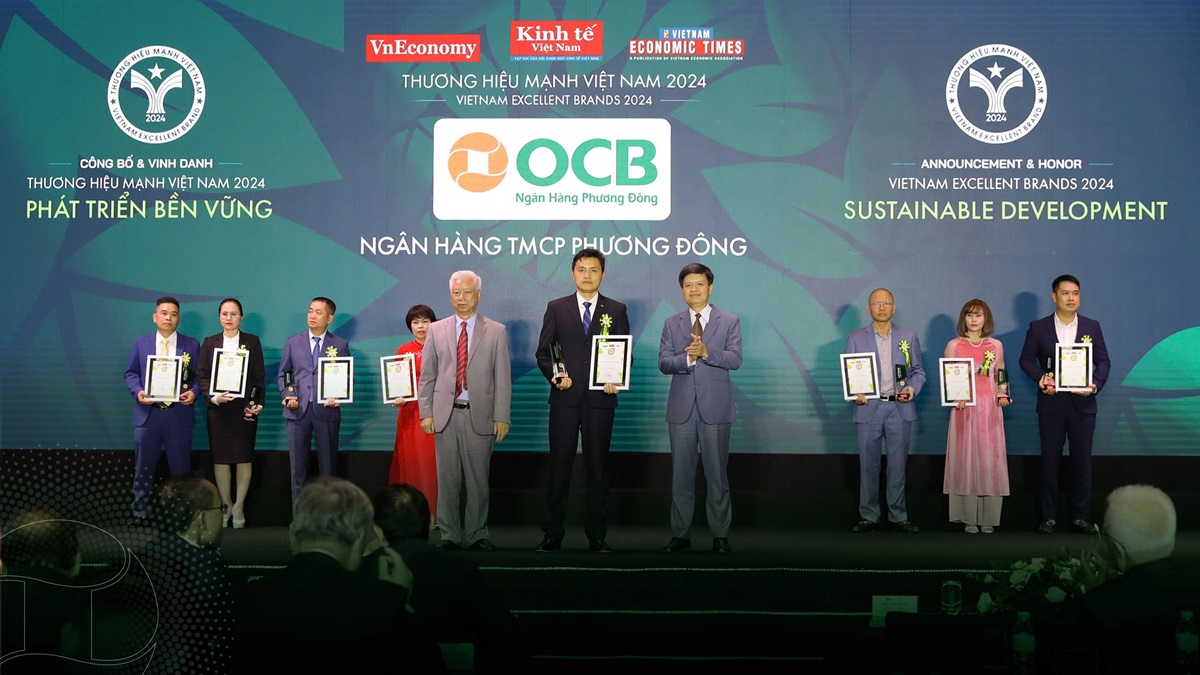 OCBは、長年にわたり「Strong Vietnam Brand 2024」の称号を獲得しています。