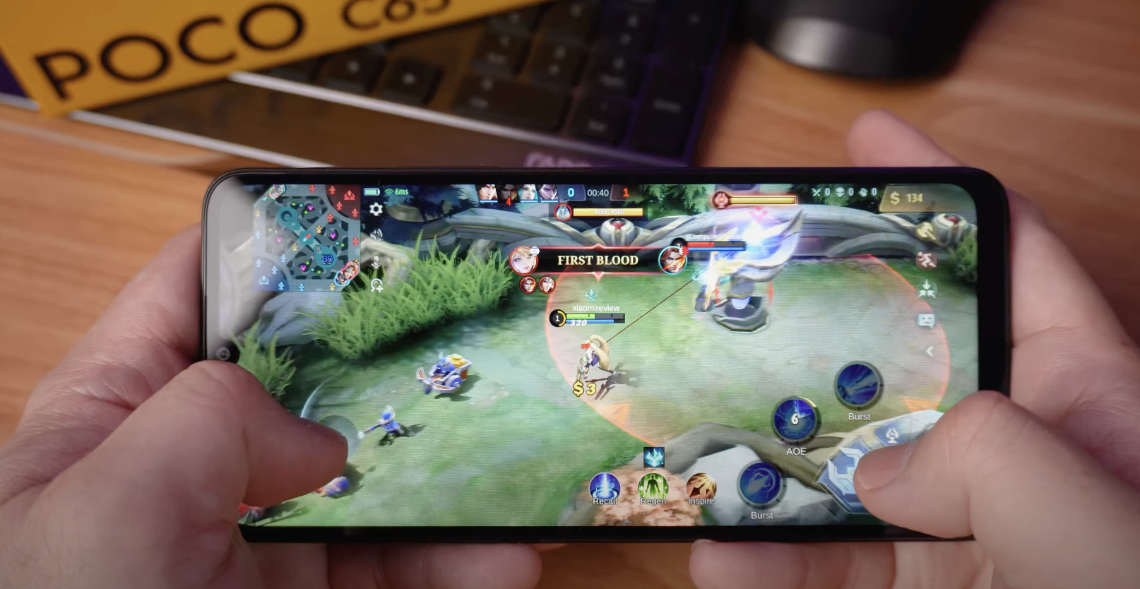 Khám phá sức mạnh chơi game mẫu smartphone POCO C65 - Ảnh 2.