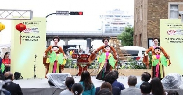 Festival vietnamien passionnant dans la préfecture de Kanagawa, au Japon