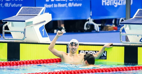 ASIAD 동메달을 성공적으로 방어한 응우옌 후이 호앙은 올림픽 티켓을 획득했습니다.