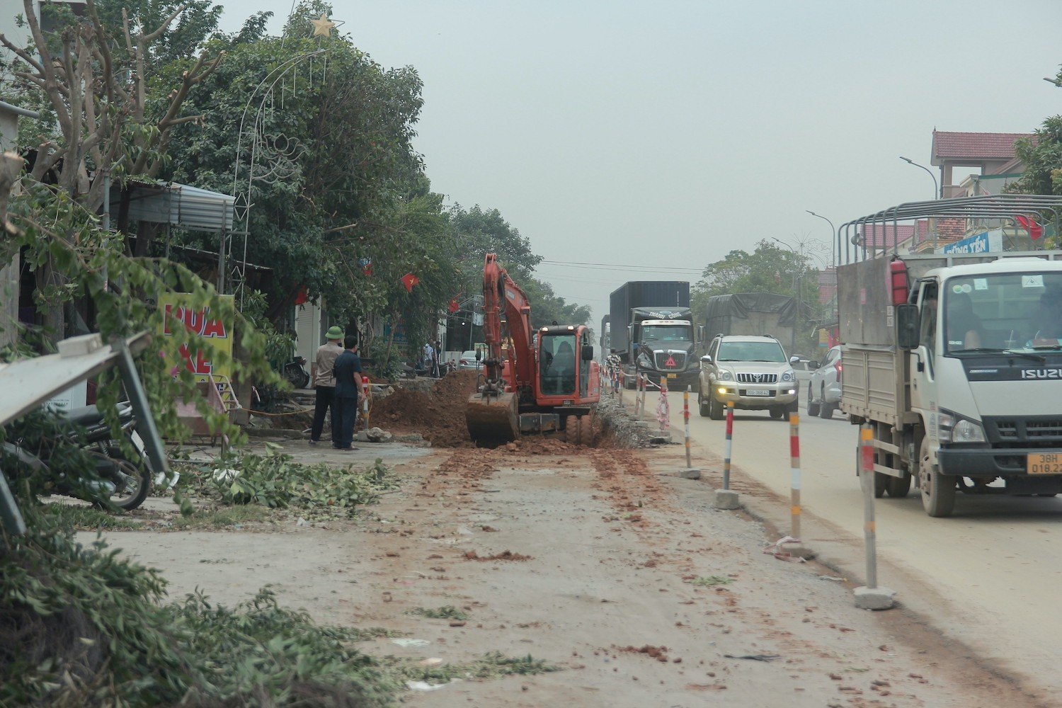 អចលនទ្រព្យ - គម្រោងជាង 1,300 ពាន់លានដើម្បីធ្វើឱ្យប្រសើរឡើងនូវផ្លូវជាតិលេខ 7 ឆ្លងកាត់ Nghe An គឺហួសពីកាលវិភាគ