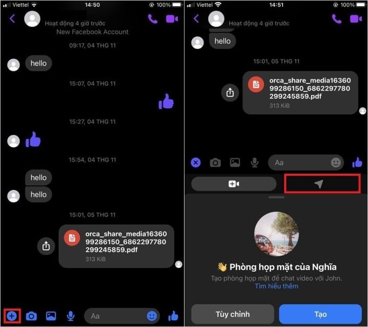 The simplest way to share location on Messenger - 6