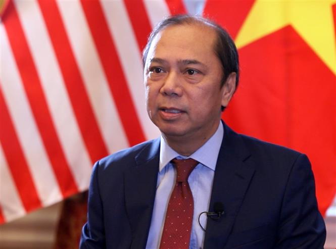 Vietnamese Ambassador to the United States Nguyen Quoc Dung. Photo: Doan Hung