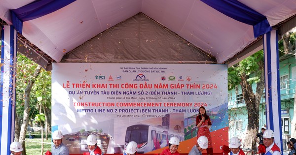 Début officiel des travaux de construction des infrastructures techniques du projet de la ligne 2 du métro à Ho Chi Minh-Ville