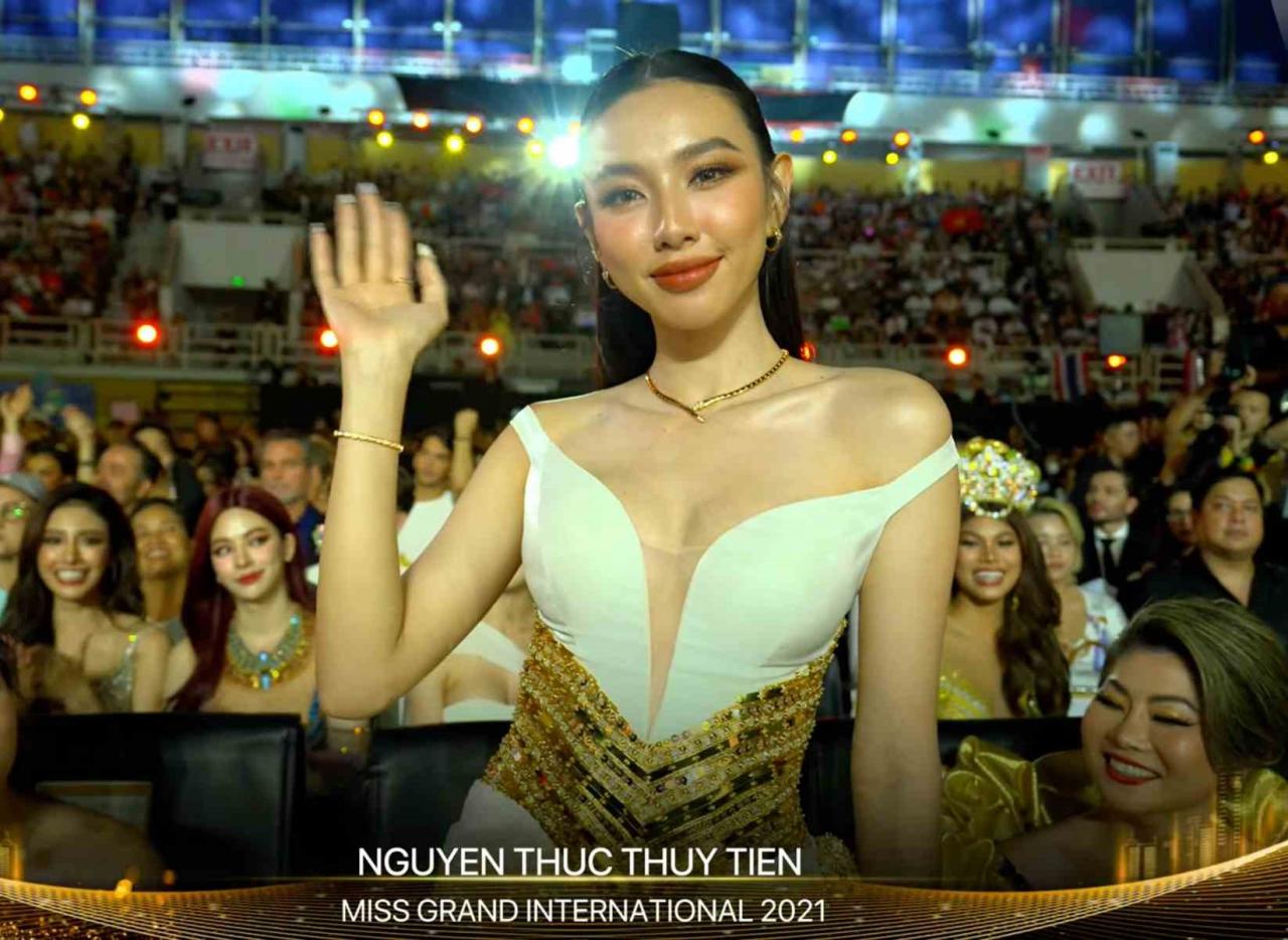 Miss Grand International 2021 Nguyen Thuc Thuy Tien។