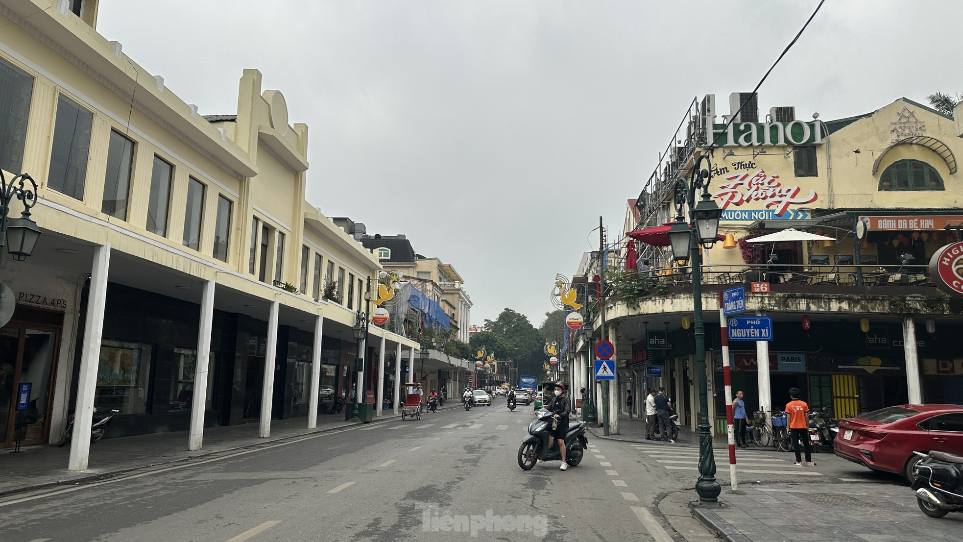 Hanoi renovates the facade of Trang Tien street photo 1