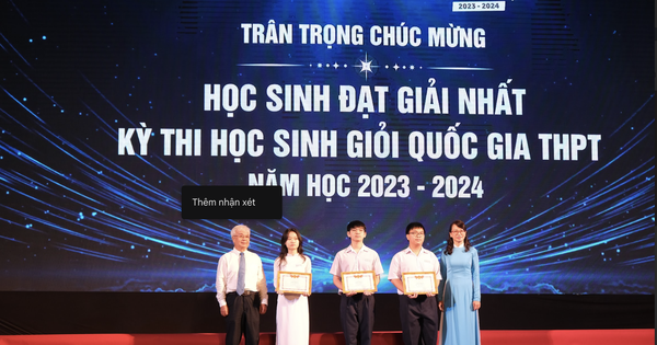 120 học sinh Trường Phổ thông Năng khiếu nhận học bổng trên 100 tỉ đồng