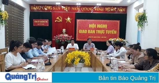 Ban Tổ chức Trung ương quán triệt các văn bản mới