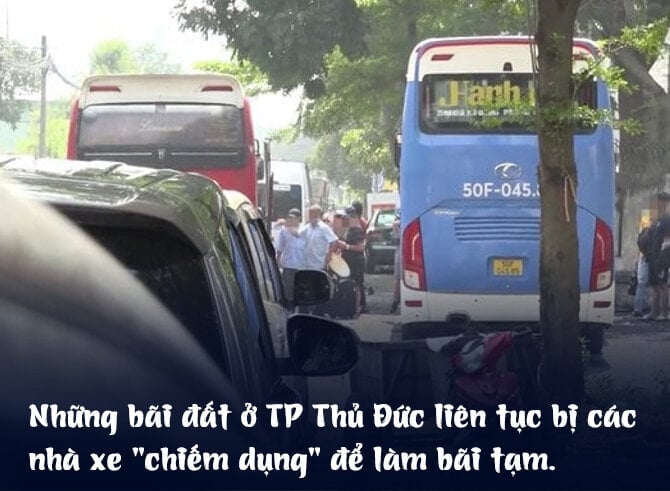 Exposing the tricks of bus companies in Ho Chi Minh City to 'herd' passengers to illegal stations - 13