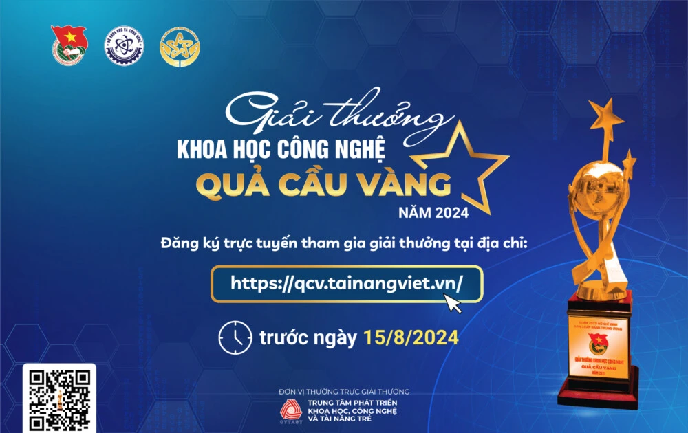 Phát động giải thưởng Khoa học Công nghệ Quả cầu vàng năm 2024