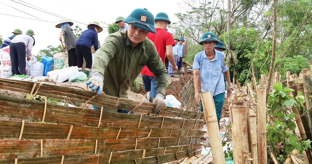 Hanoi thoroughly handles a series of dike incidents