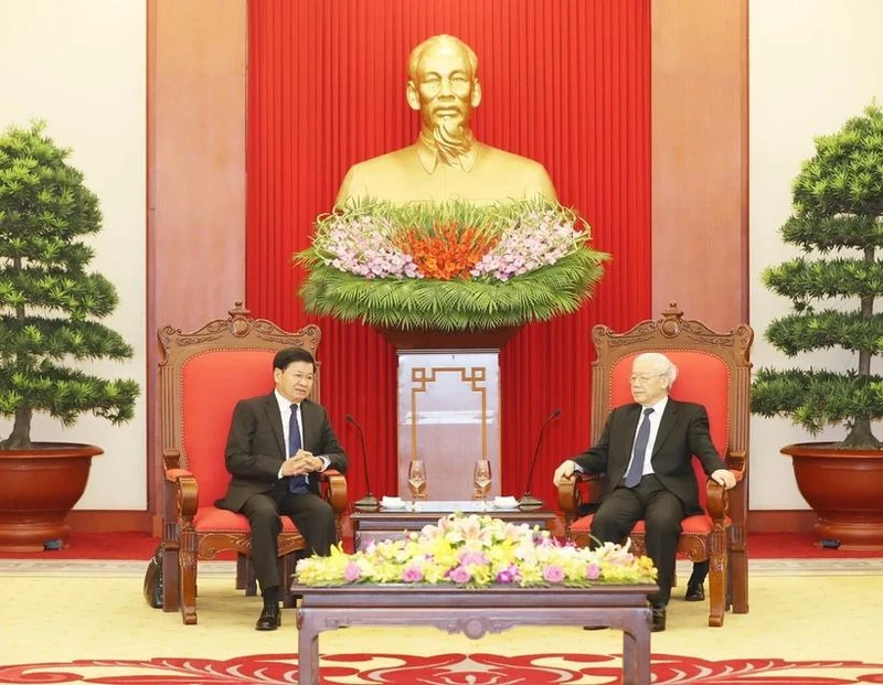 Promoting fine traditions, continuing to cultivate and strengthen the special solidarity relationship between Vietnam and Laos