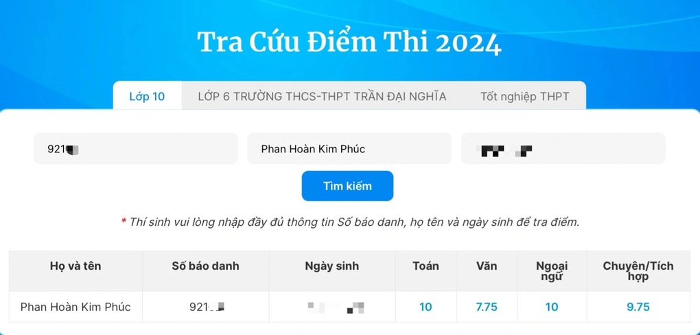 Thủ khoa lớp 10 chuyên ở TPHCM và thành tích luôn đứng đầu - 2