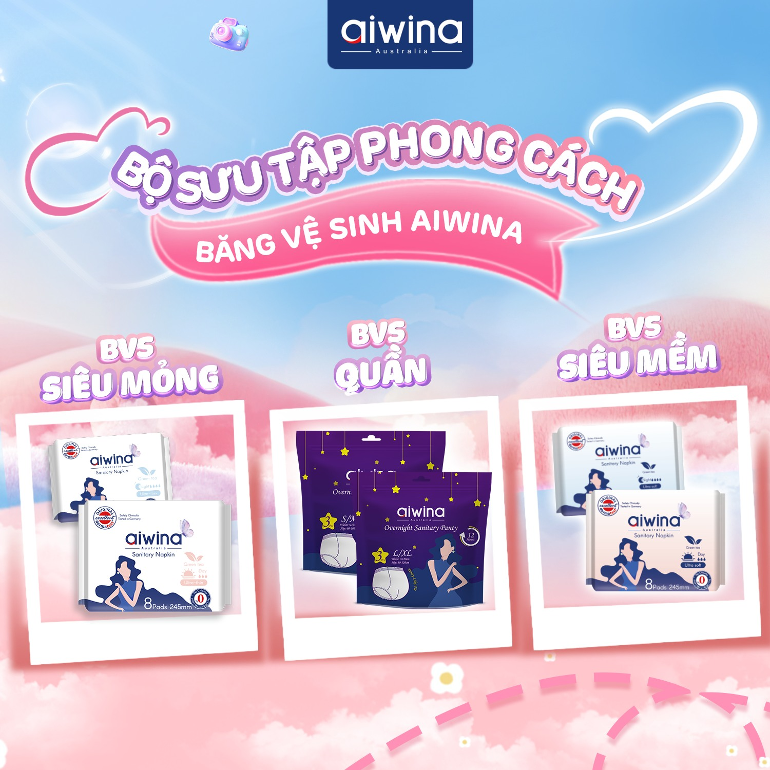 Tự tin ngày đèn đỏ với 