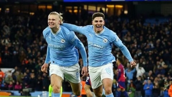 Erling Haaland đang có một tuần tràn ngập kỷ lục, dẫn đầu danh sách ghi bàn tại Champions League và Ngoại hạng Anh 2023/24