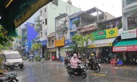 Golden rain cools down amid peak heat in Ho Chi Minh City