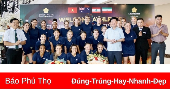 Nữ U20 Australia đến Phú Thọ tham dự Giải Bóng đá nữ U20 châu Á năm 2024