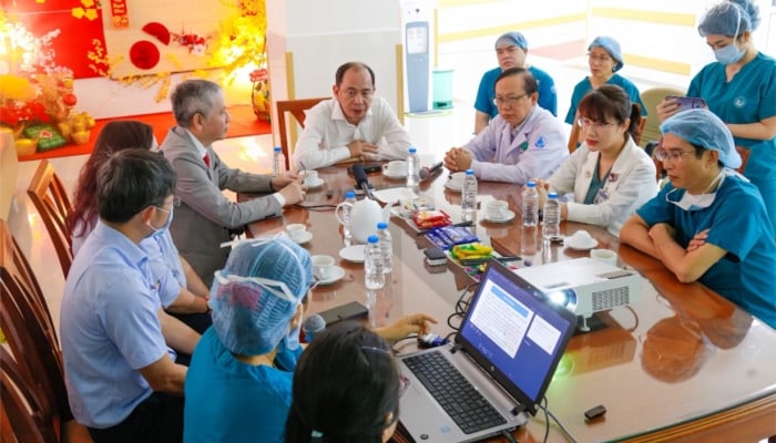 Successfully performed the second fetal heart catheterization in Vietnam