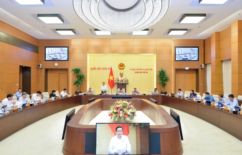 26th session of the Standing Committee of the National Assembly on the morning of September 20