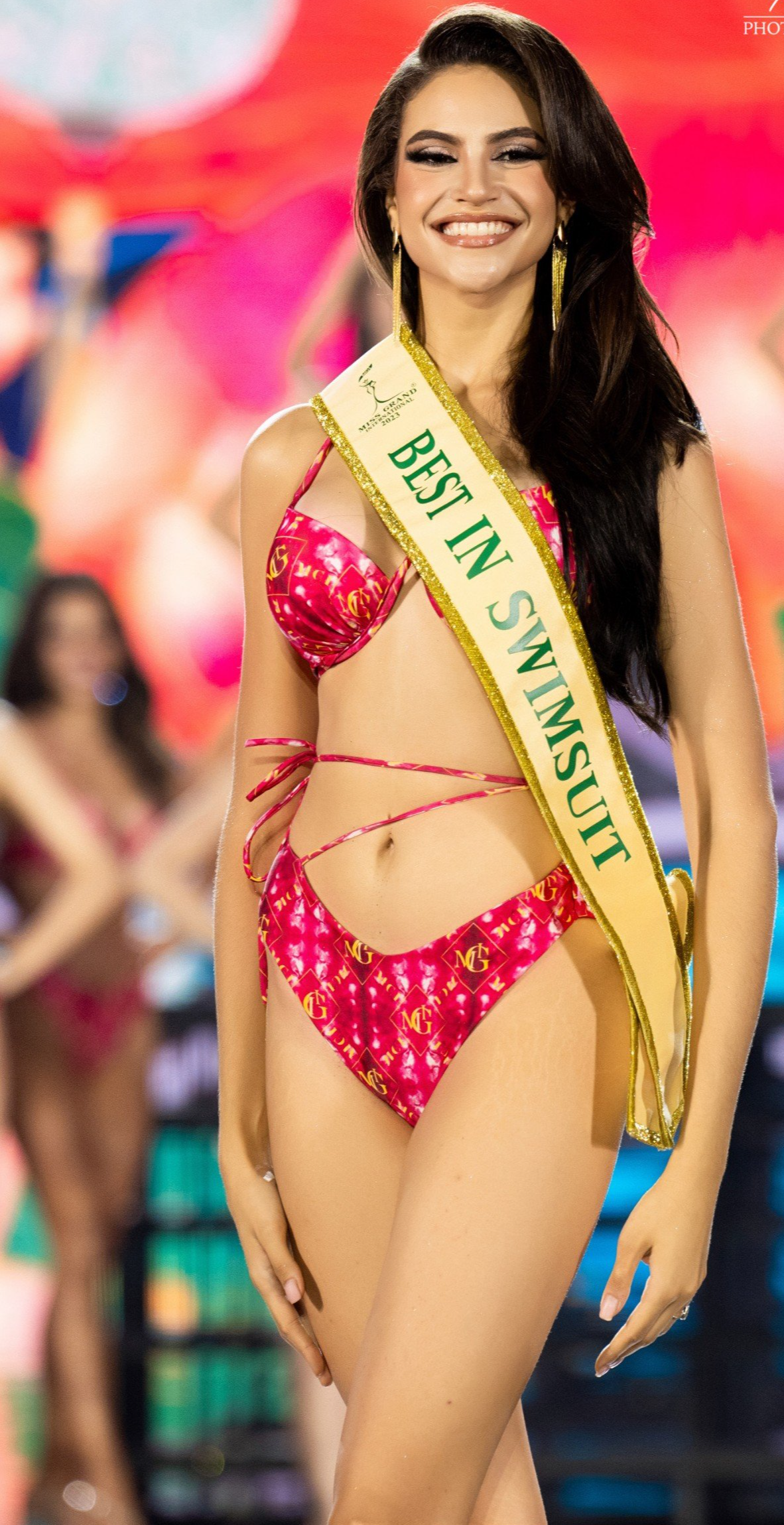 Top 20 trình diễn bikini nóng bỏng tại chung kết Miss Grand International 2023, Lê Hoàng Phương nổi bật nhất? - Ảnh 5.