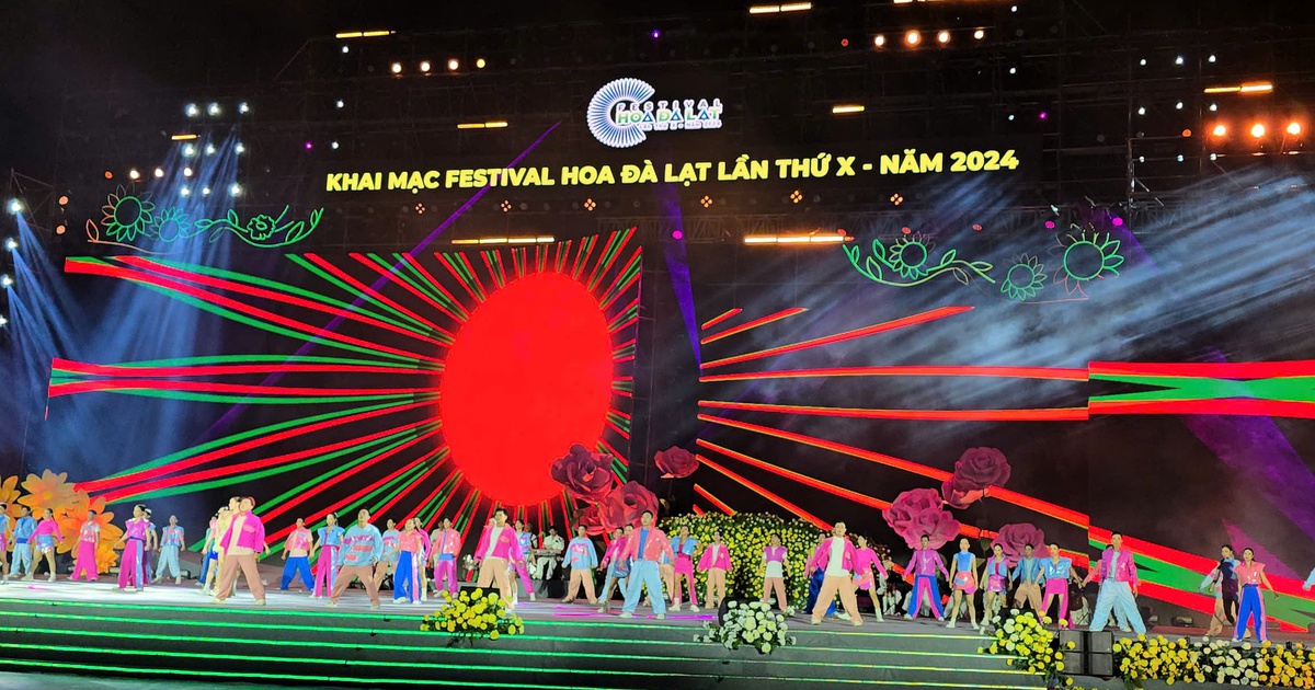 Hàng vạn người dự khai mạc Festival Hoa Đà Lạt 2024