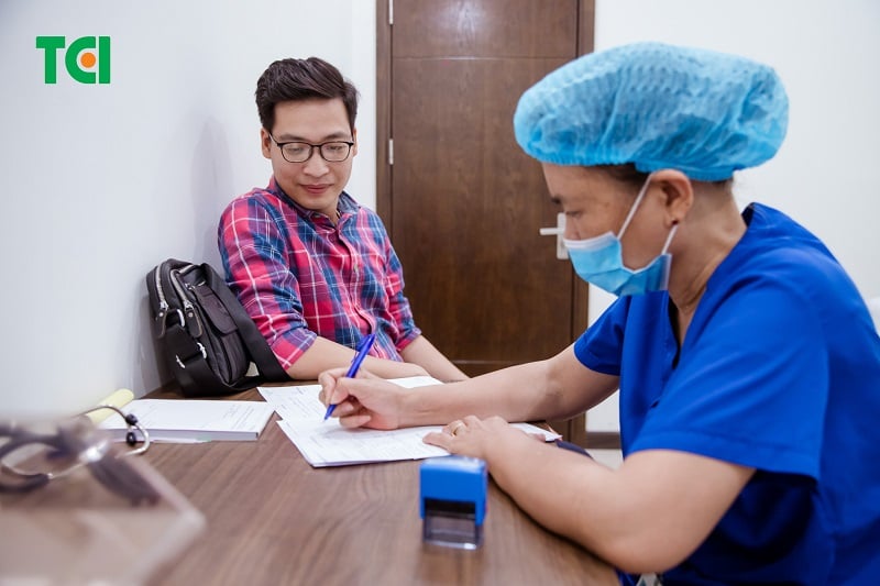 Hanoi Mining Chemical Materials Company organizes health check-up at TCI