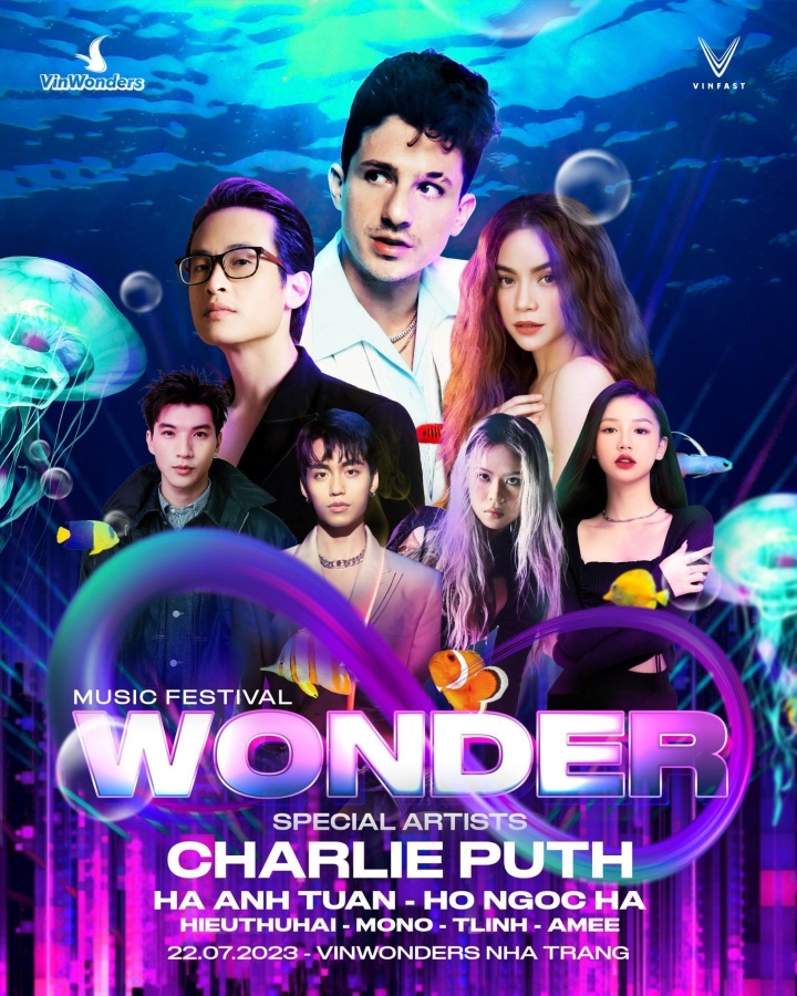 Check out the 7 Vietnamese 'hitmakers' who rocked the 8Wonder stage with Charlie Puth - 9