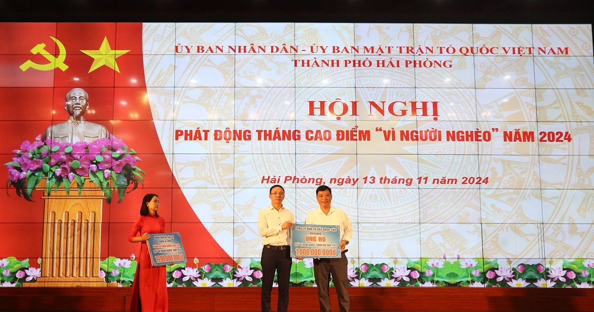 Phát động Tháng cao điểm Vì người nghèo” năm 2024