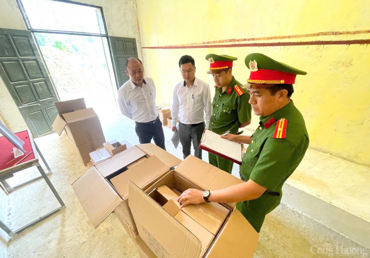 Lai Châu: Kiểm tra hoạt động sử dụng vật liệu nổ công nghiệp trên địa bàn