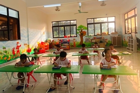 Propuesta de permiso especial para establecer una escuela primaria y un jardín de infantes en la isla de Con Co