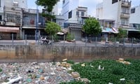 After 2 years of renovation with more than 600 billion VND, Nuoc Den canal is flooded with garbage again.