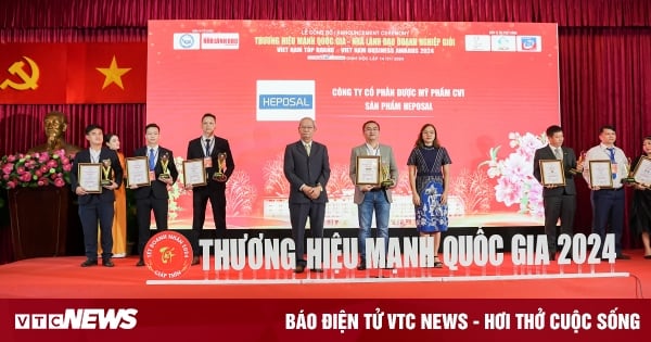 Heposal được vinh danh là Thương hiệu mạnh quốc gia 2024