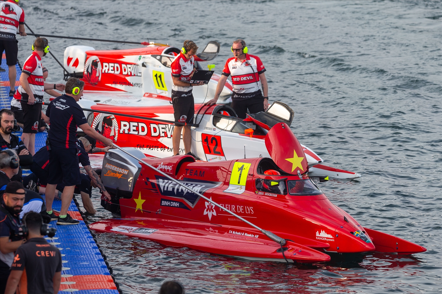 Grand Prix of Binh Dinh 2024 International Powerboat Race: Organization is well prepared