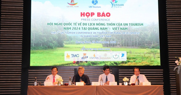 Quang Nam hosts "UN Tourism's International Conference on Rural Tourism"