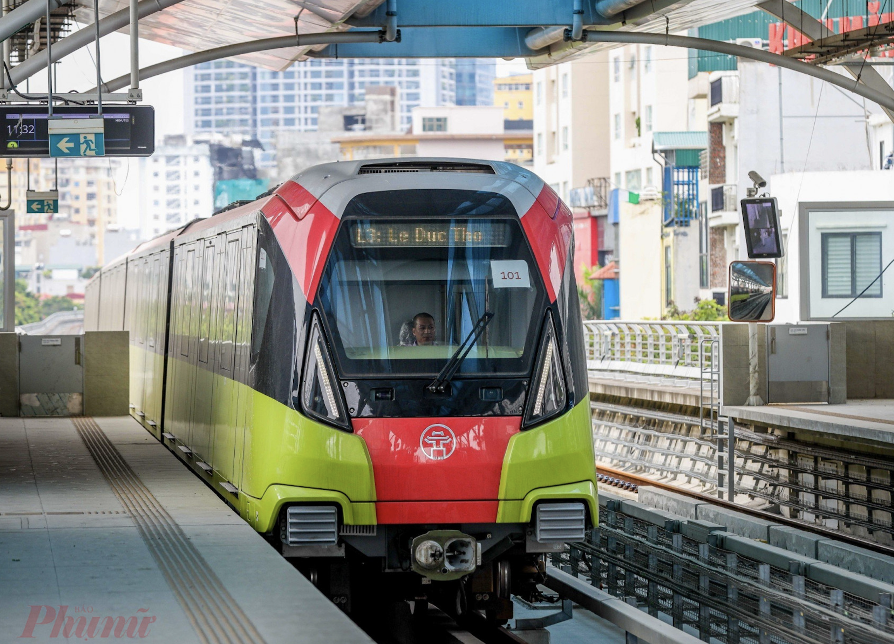 Nächsten Juli wird der Bahnhof Nhon-Hanoi offiziell in Betrieb gehen.