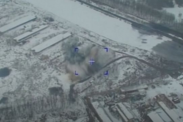 World - Russian Air Force and Navy simultaneously attack Ukrainian military targets