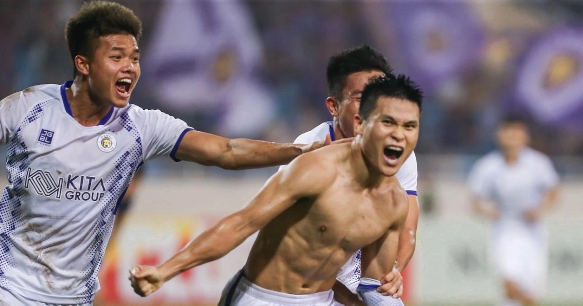 Hanoi FC kehrt den Lauf um und besiegt chinesischen Klub in der AFC Champions League